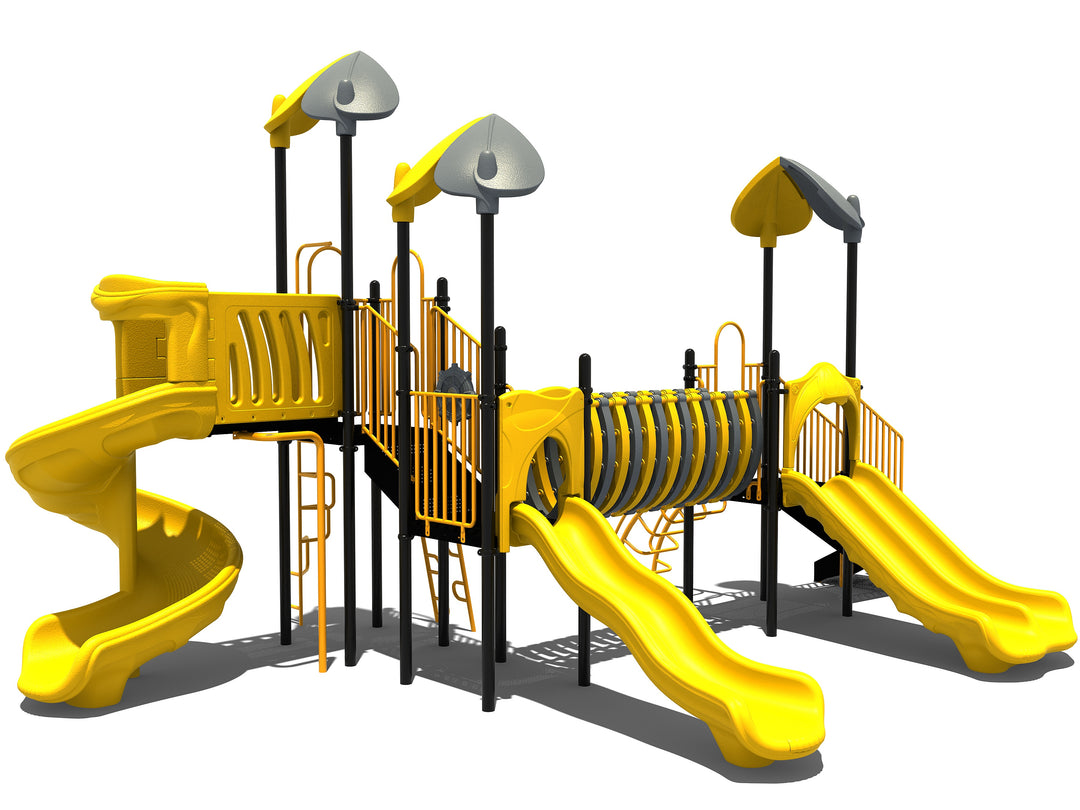 Commercial Playground Equipment Play Structure with 3.5" Posts