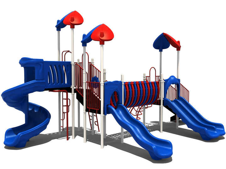 Commercial Playground Equipment Play Strucutre with 3.5" Posts