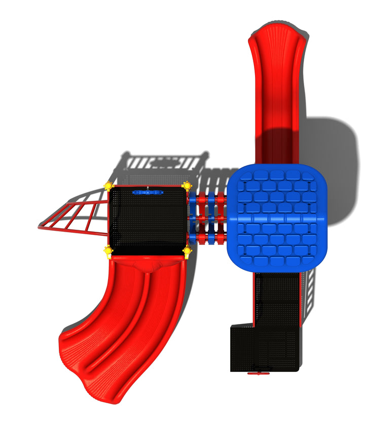 Commercial Playground Equipment Play Structure with 3.5" Posts