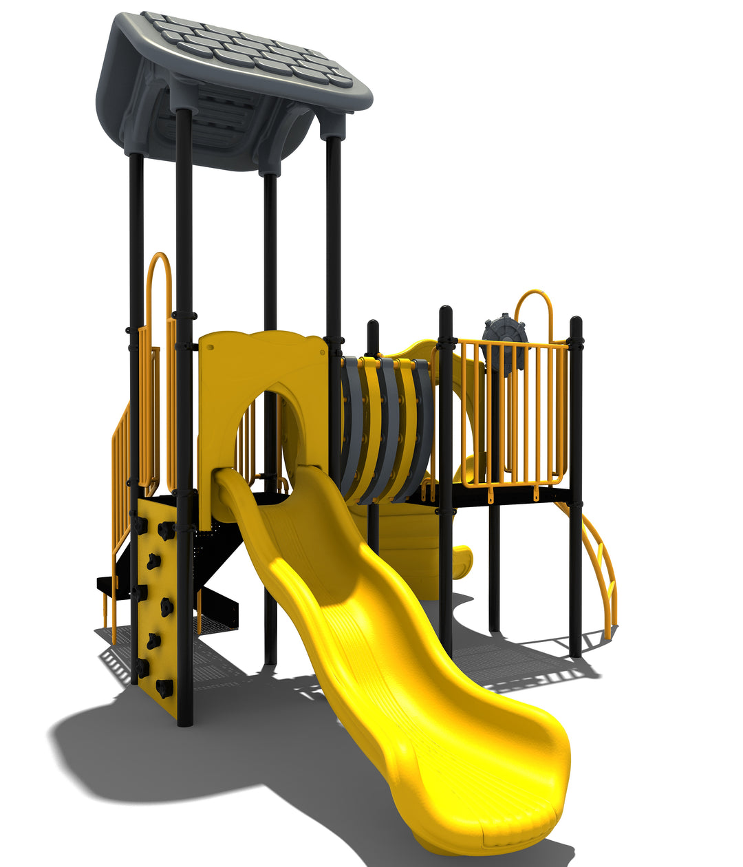 Commercial Playground Equipment Play Structure with 3.5" Posts