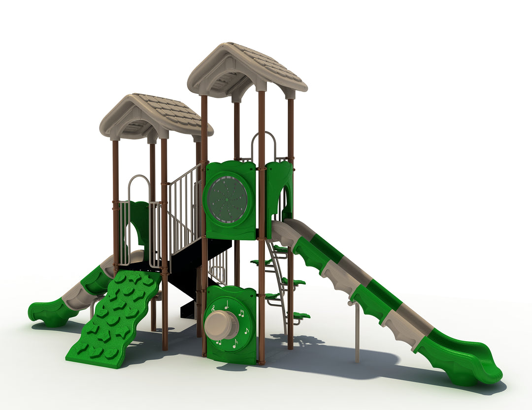 rendered play equipment