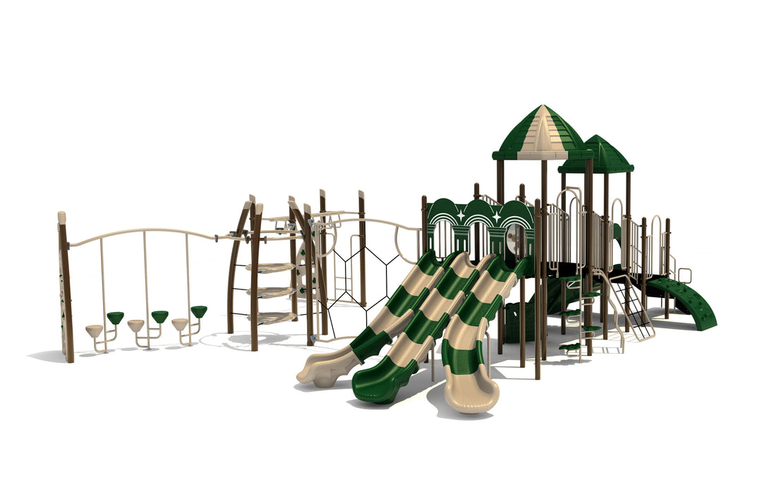 Compact Play Series Playground Equipment with 3.5" Posts