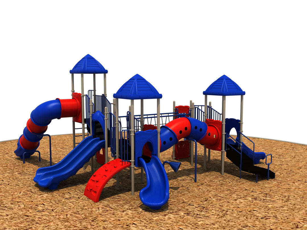 Compact Play Series Playground Equipment with 3.5" Posts