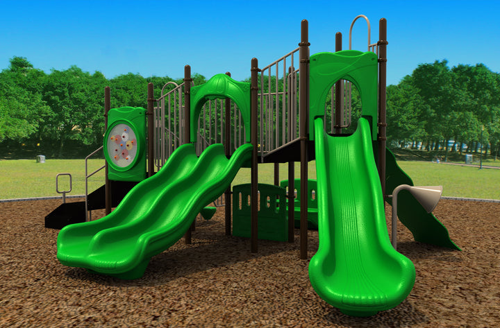 Compact Play Series Playground Equipment with 3.5" Posts