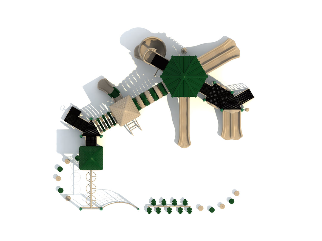 Mega Play Series Playground Equipment with 5" Post