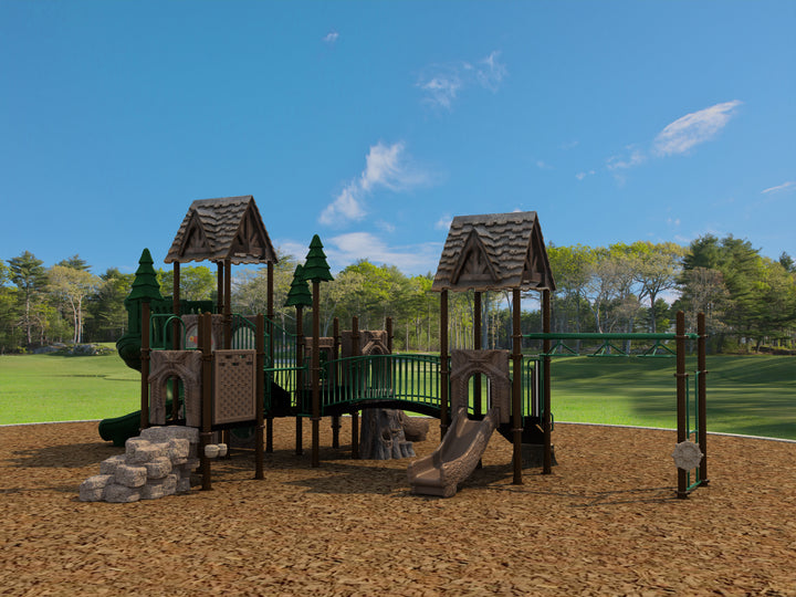 Nature Play Series with Natural Playground Equipment Theme