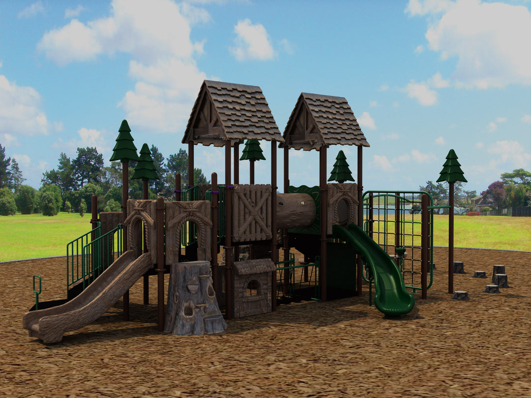 Nature Play Series with Natural Playground Equipment Theme