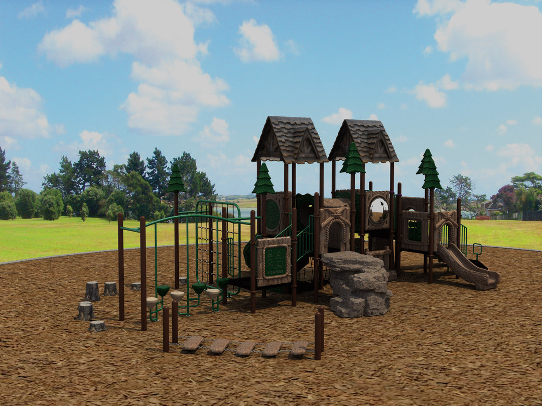 Nature Play Series with Natural Playground Equipment Theme