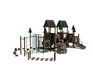 Nature Play Series with Natural Playground Equipment Theme