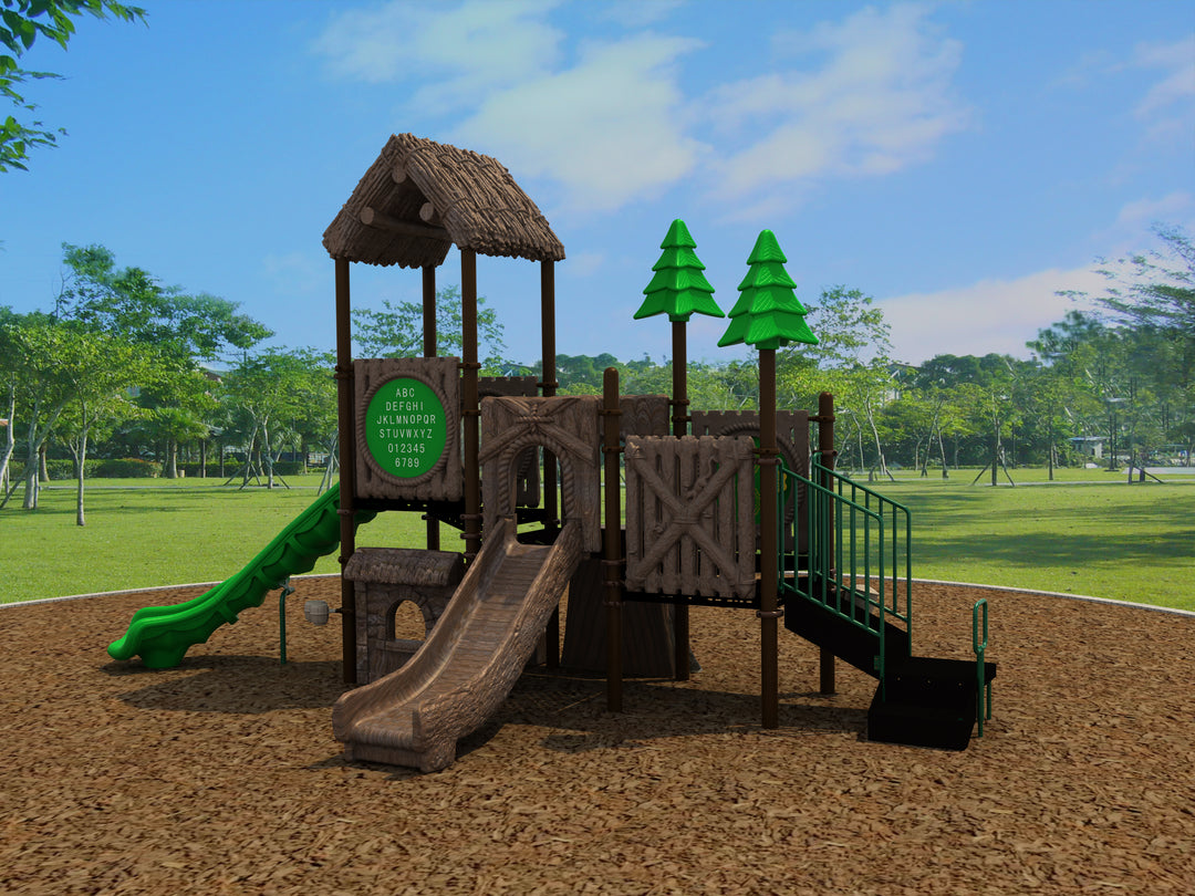 Nature Play Series with Natural Playground Equipment Theme