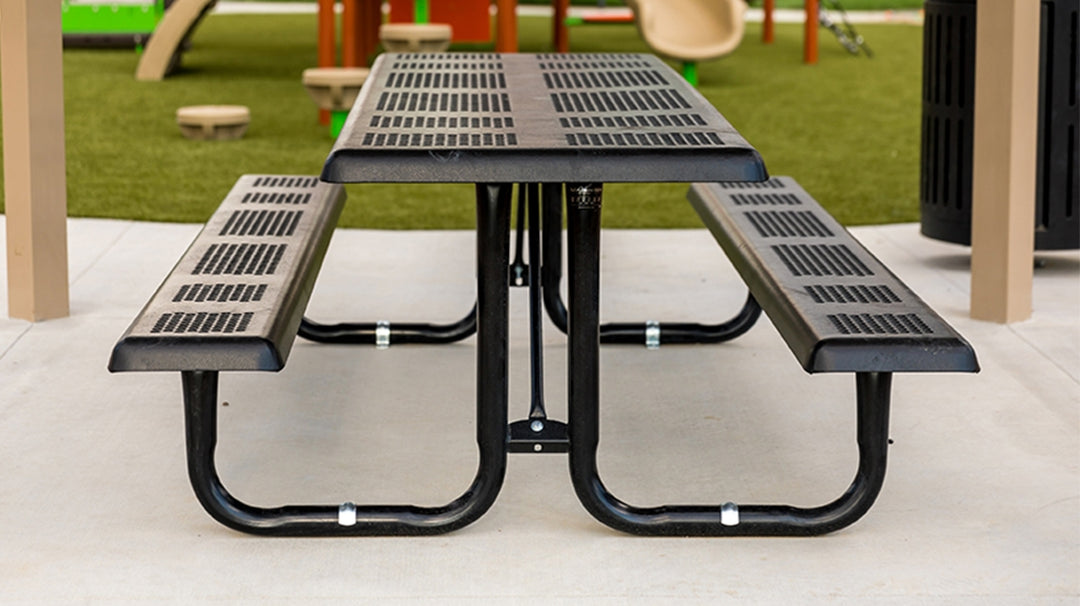 Perforated Rectangle portable table