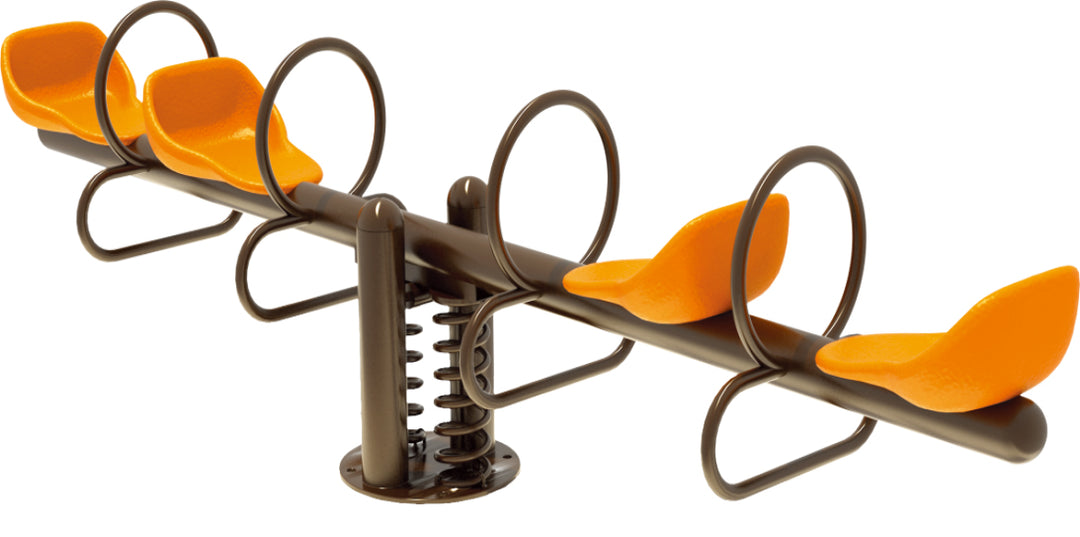 Four Seat Seesaw Spring Rider – Kinetic Recreation