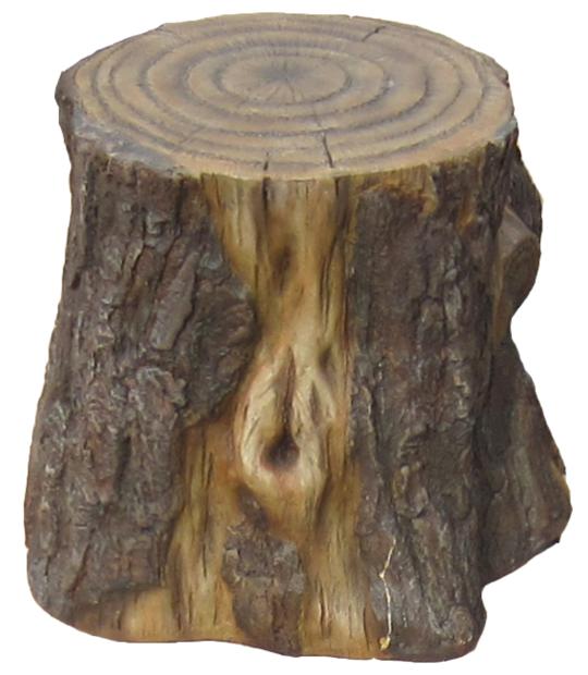 fake tree stump
