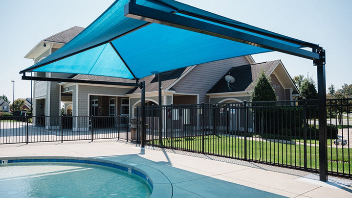 Hanging Cantilever Shade - The Sun Shade Company