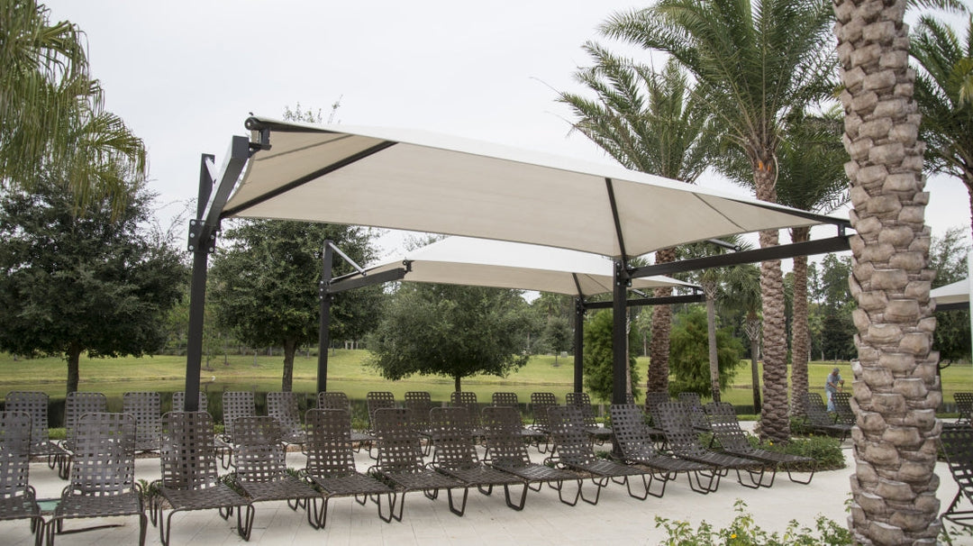 Hanging Cantilever Shade - The Sun Shade Company